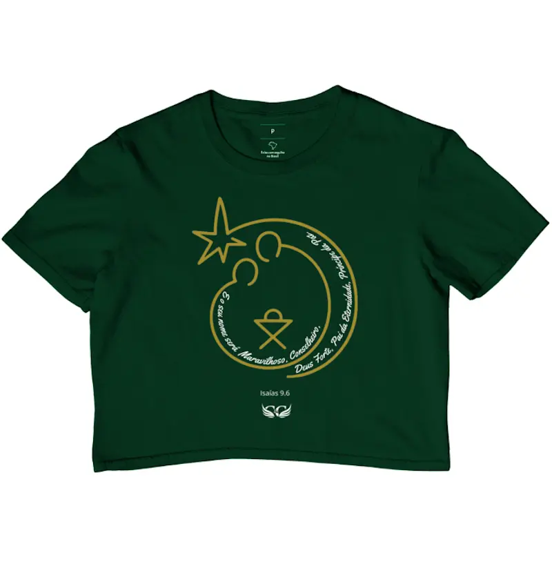 Croped de Natal E o seu nome será.