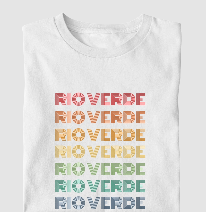 Rio Verde Letreiro Retrô