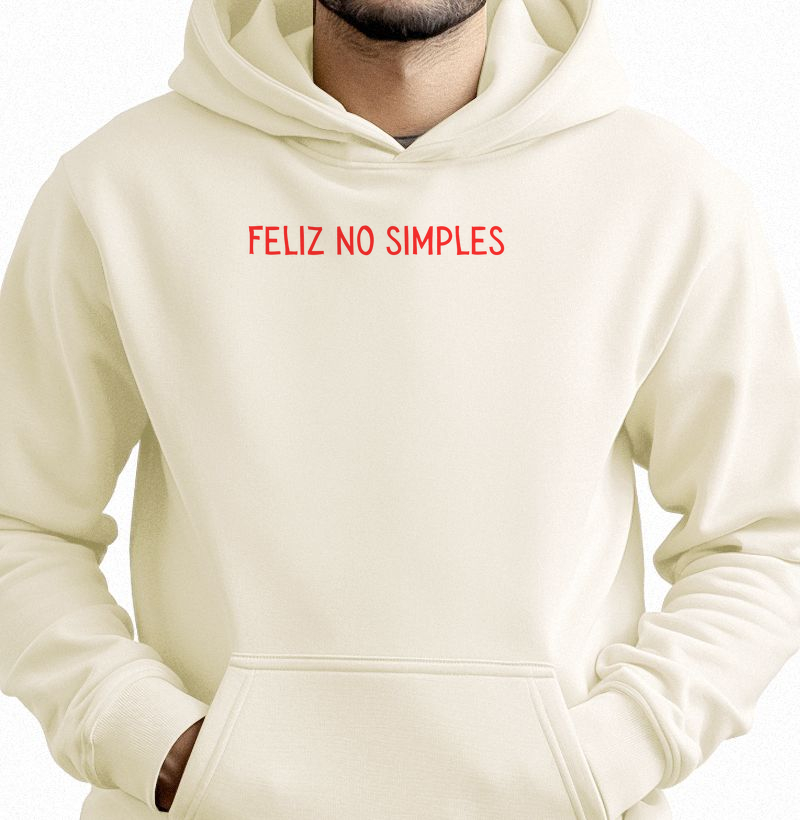 Moletom | Feliz no simples
