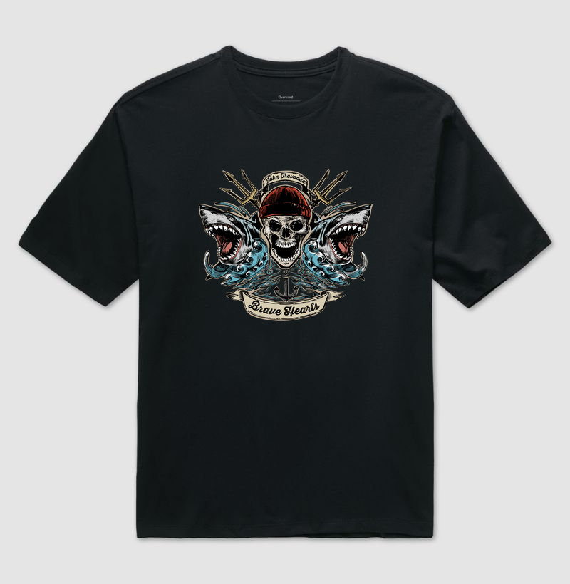 Camiseta Brave Hearts 