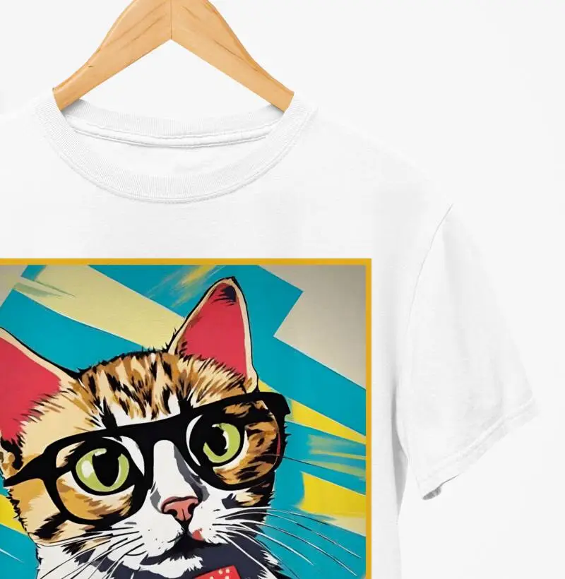 Camiseta Reserva Ink - Gatinho de Óculos