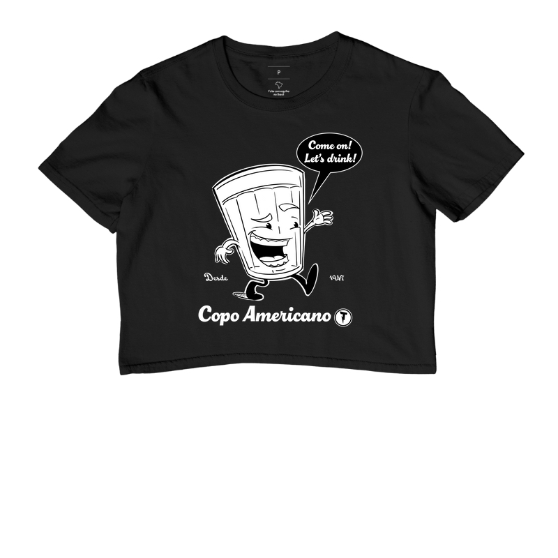 Cropped Copo Americano 