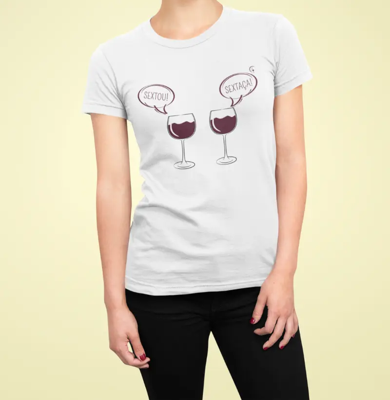 Camiseta Feminina Sextou Sextaça