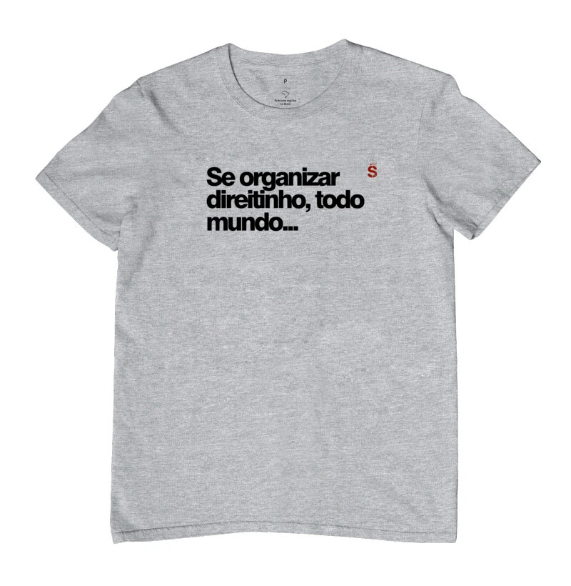 Se organizar direitinho