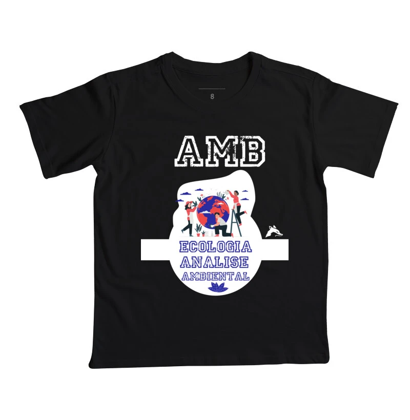 Camiseta Infantil Ecologia Análise Ambiental 0099