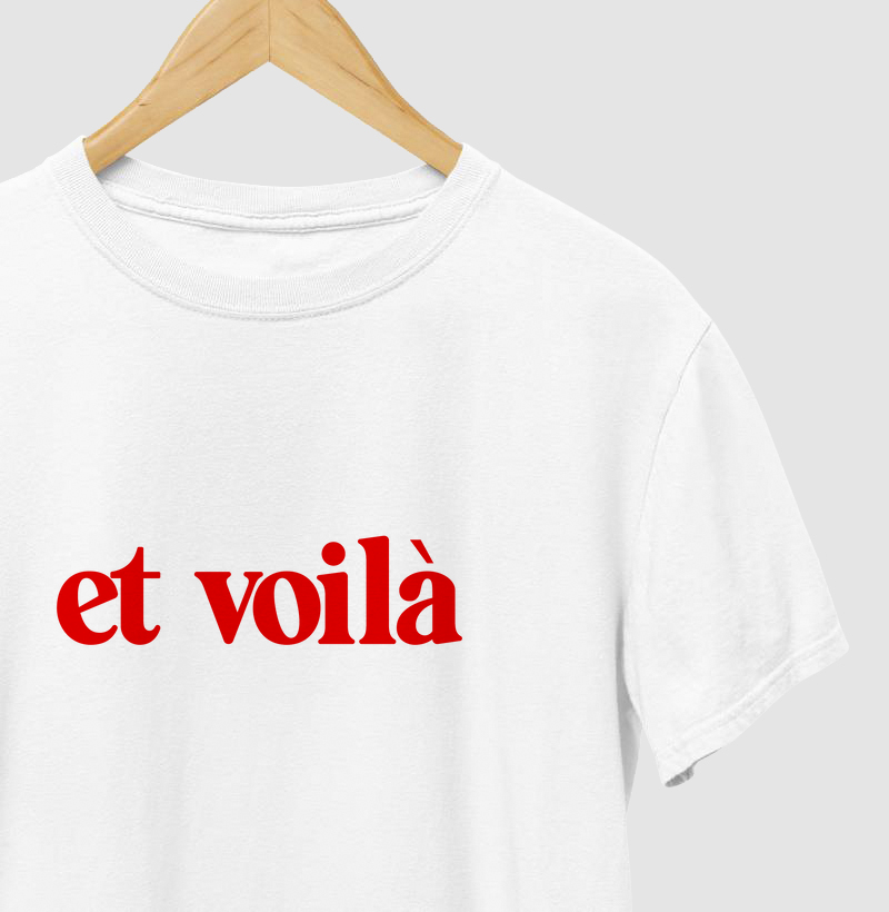 et voilà ○ vermelho