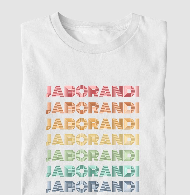 Jaborandi Letreiro Retrô