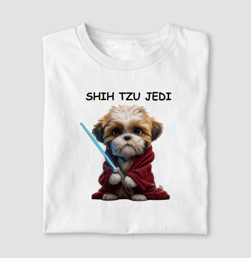 Camiseta Shih Tzu Jedi