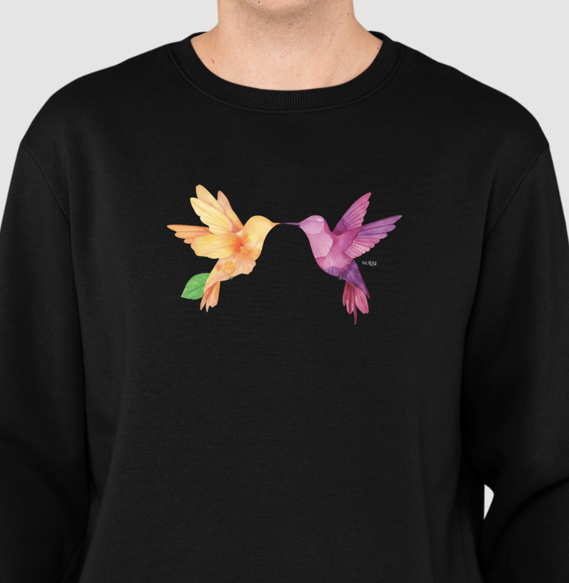 Beija Flores Aquarela