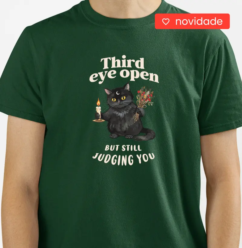 Third eye open, but still judging you