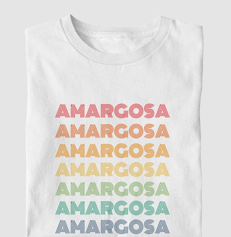 Amargosa Letreiro Retrô