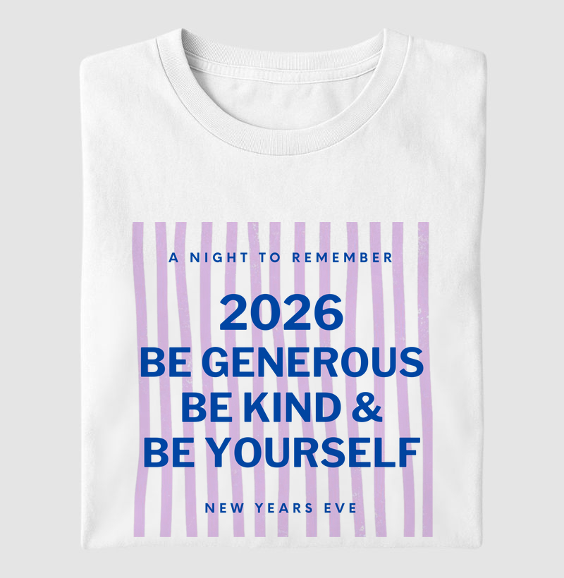 Be yourself in 2026