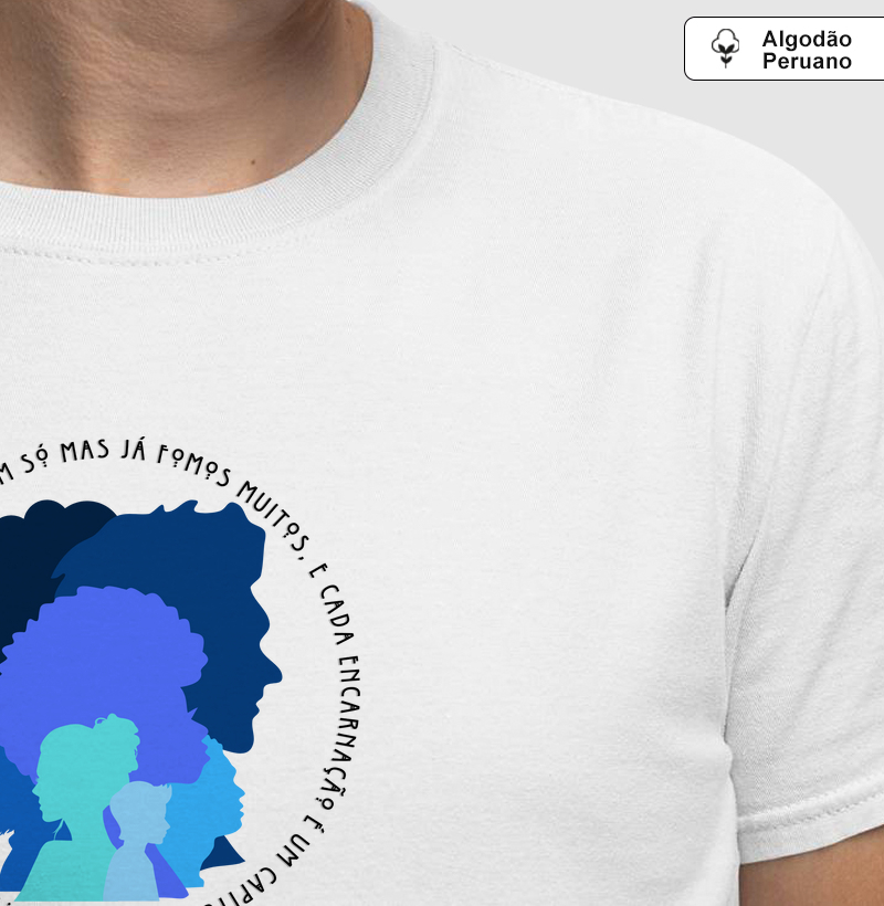 Estampa Já Fomos Muitos Branco Masc.