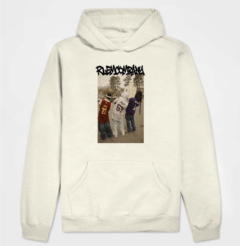 Moletom Com Capuz Oversized RlemCompany Anos90