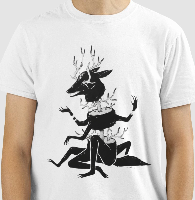 Weird distorted creature