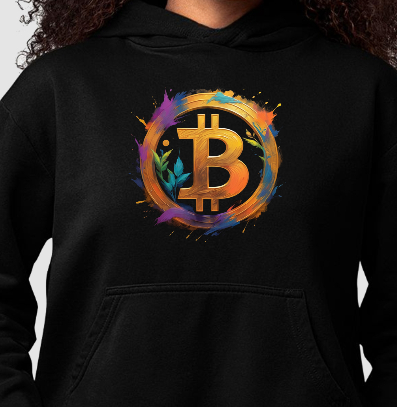 Hoodie Bitcoin Art R3