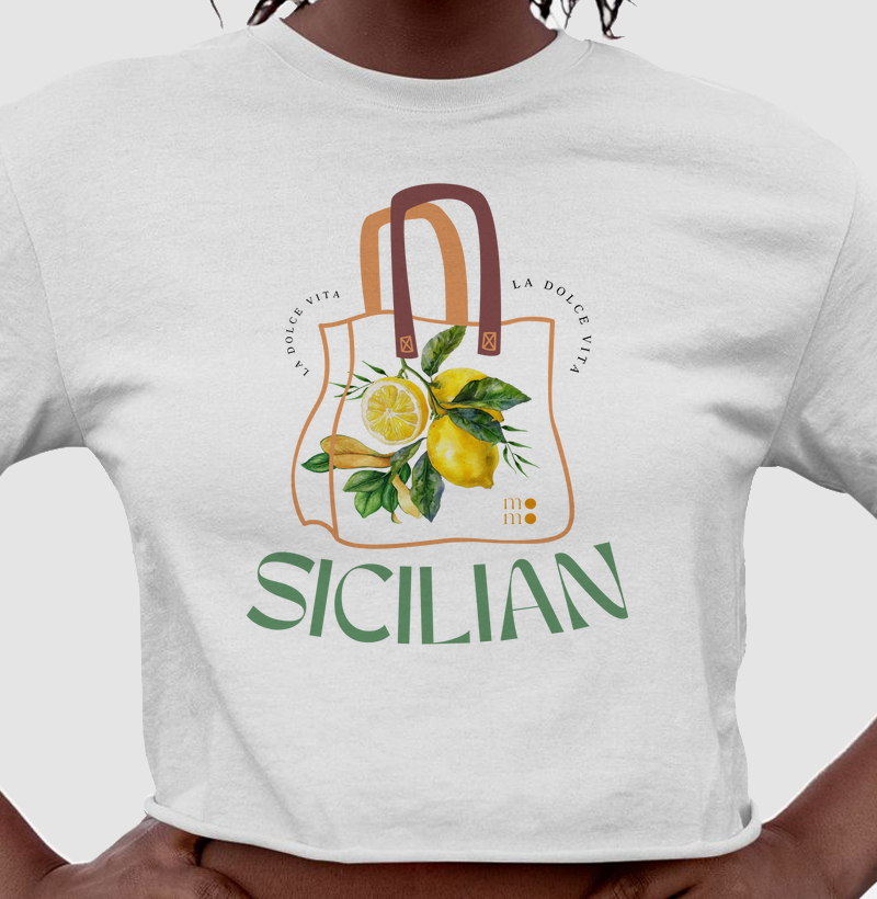 Sicilian La Dolce Vita Cropped