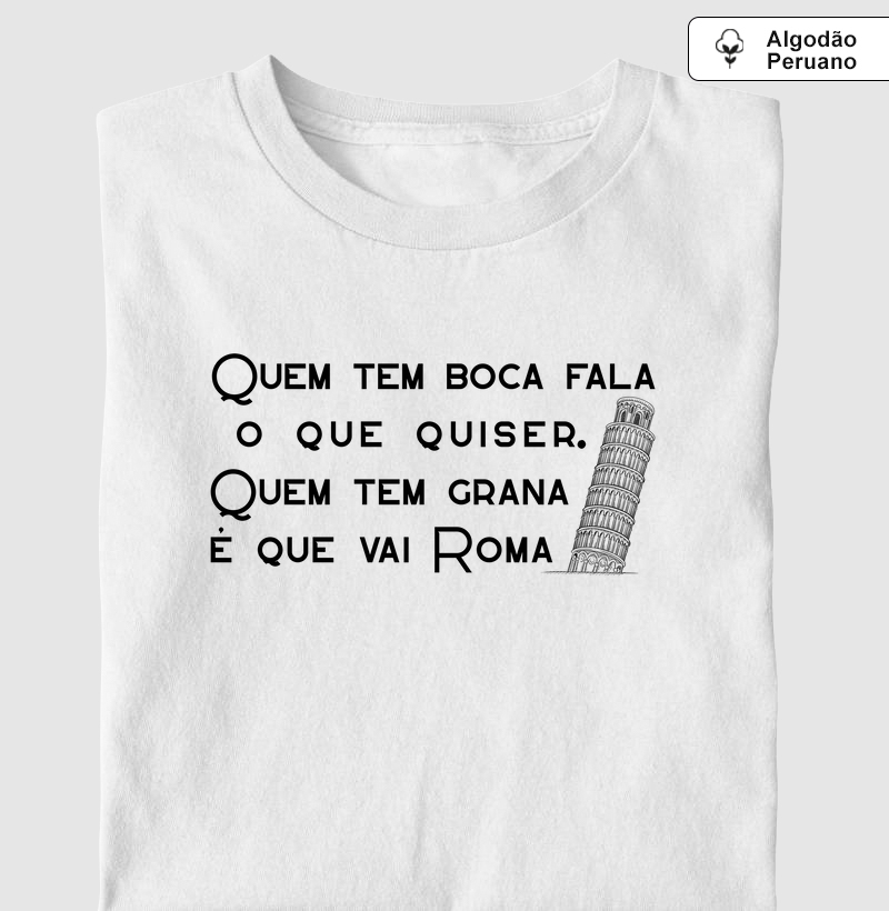 Quem tem grana é que vai a Roma (PSI)