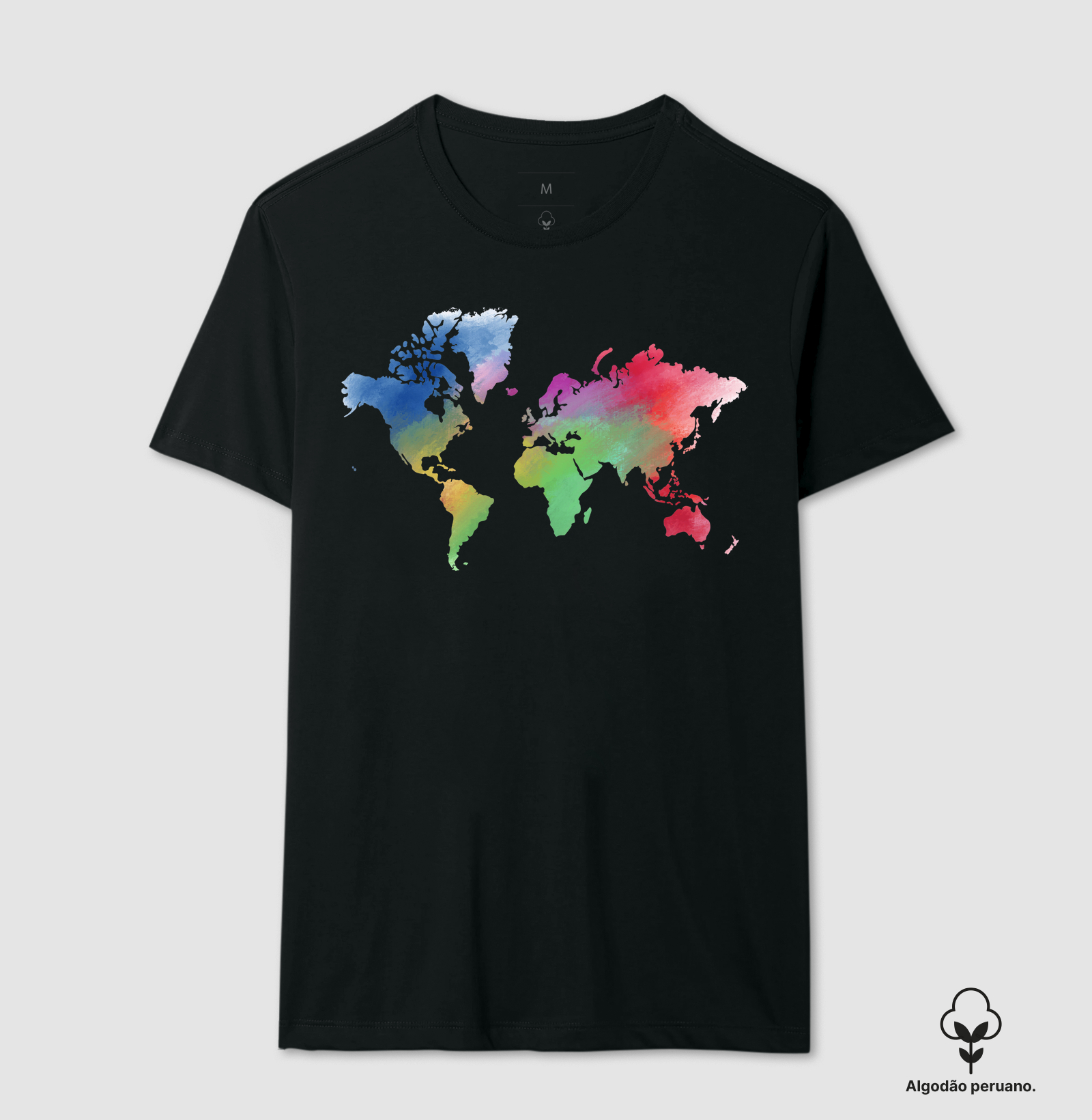 Coleção Viagem - Mapa Mundi - Cores