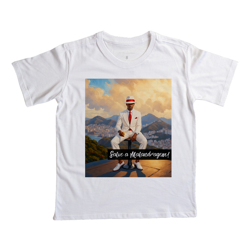 Camiseta Infantil - Malandro - Imagem 5