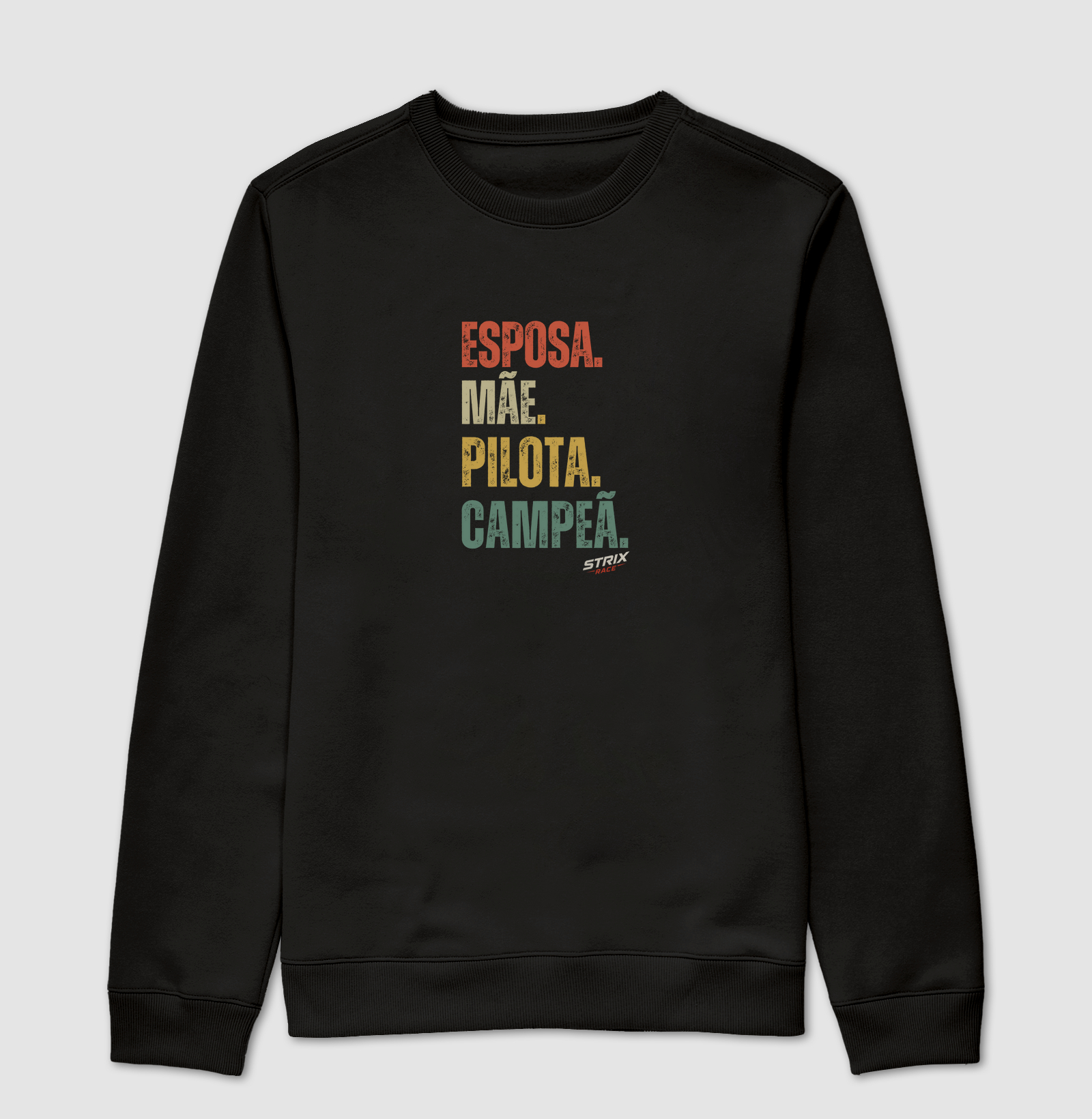 Esposa. Mãe. Pilota. CAMPEÃ.