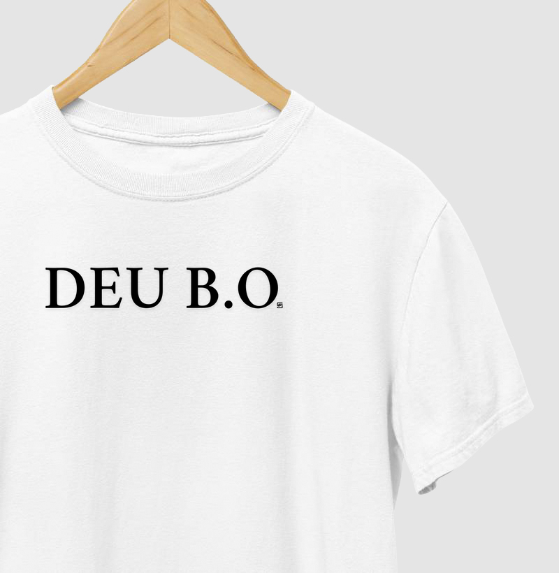 Camiseta DEU B.O Minimalista 