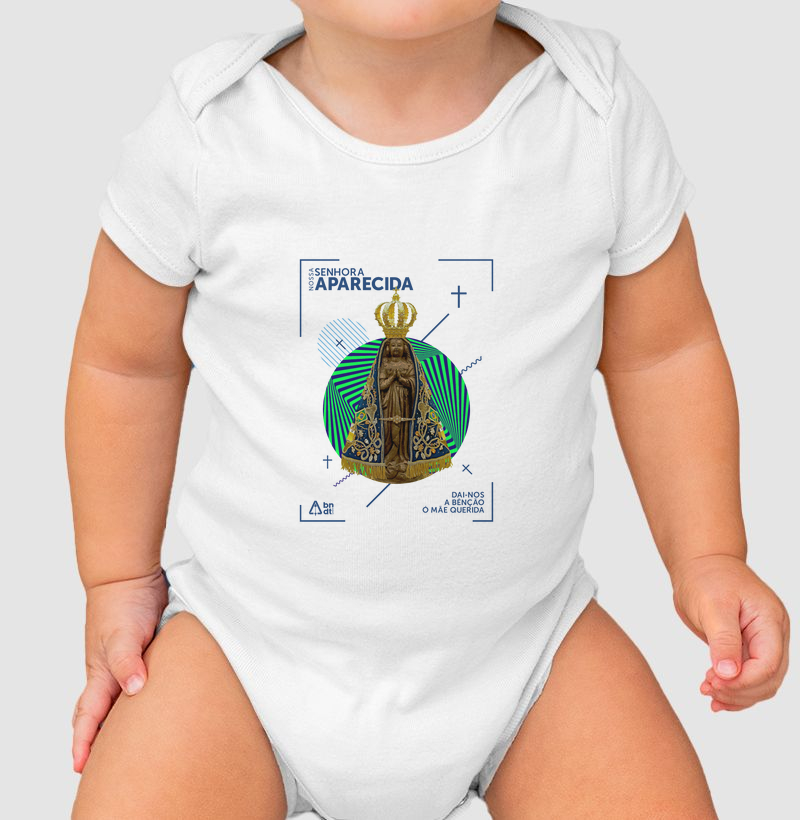 Body Infantil Nossa Senhora Aparecida