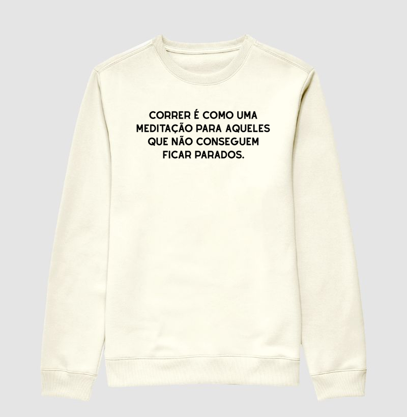 Correr é como uma meditação