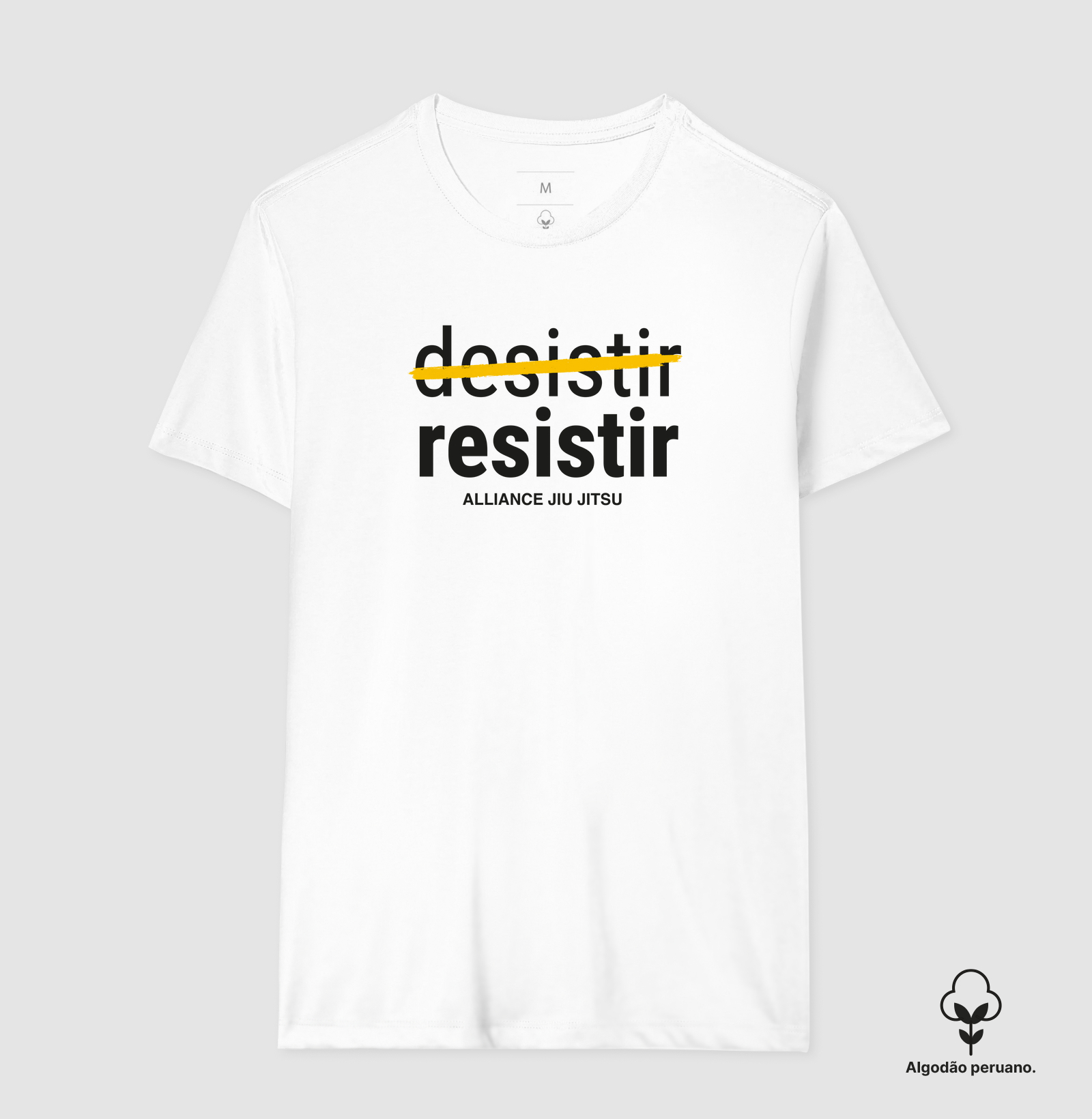 Camiseta Resistir I Branco