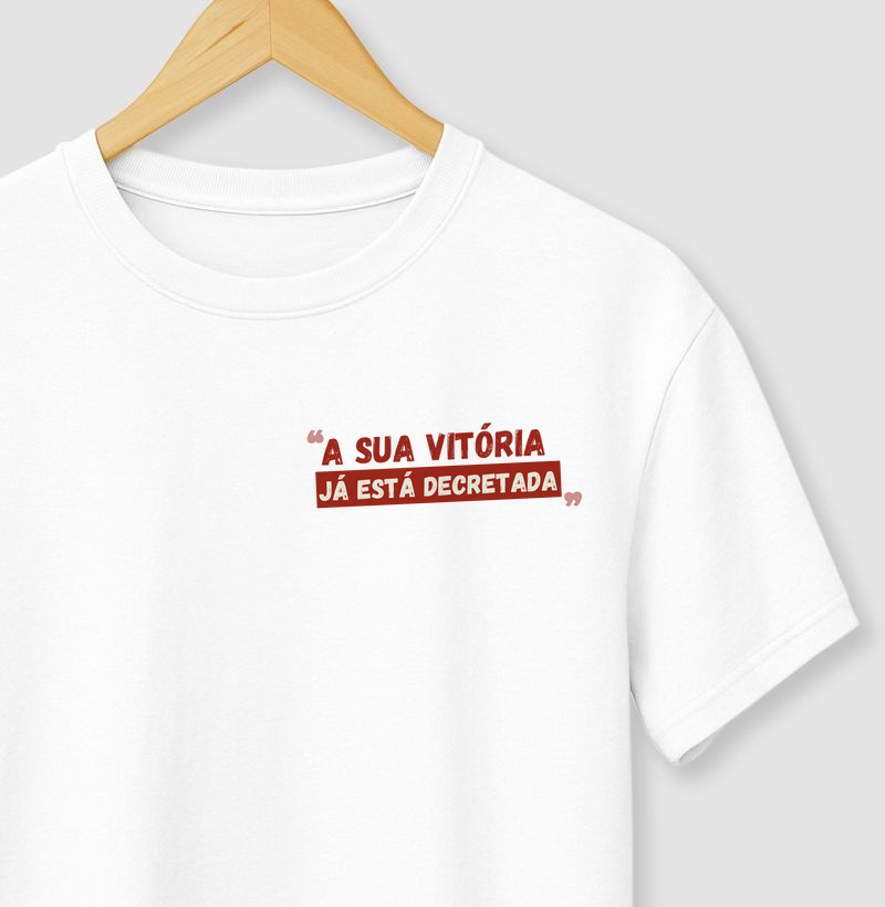 A SUA VITÓRIA JÁ ESTÁ DECRETADA.