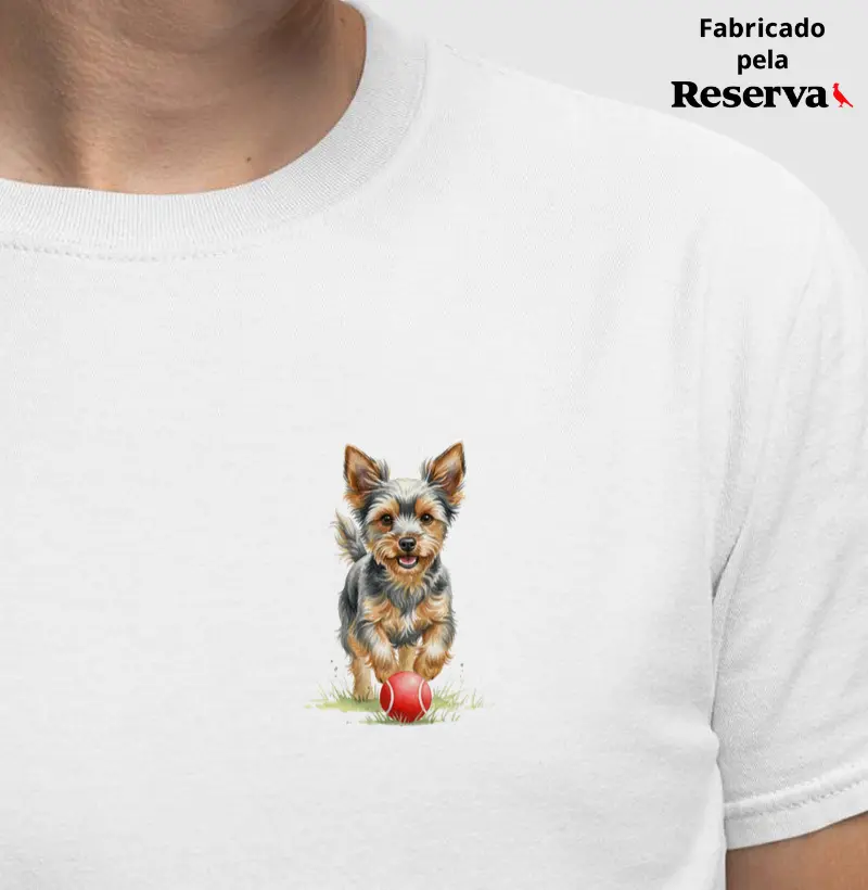 Silky terrier Australiano Minimalista