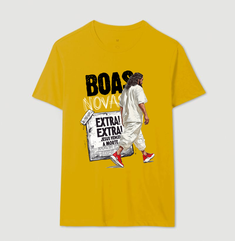 CAMISETA "BOAS NOVAS"