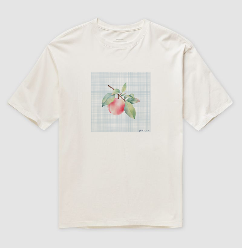 T-shirt pêssego