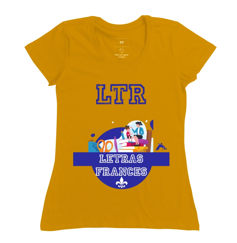 Camiseta Tshirt Letras Francês 0052