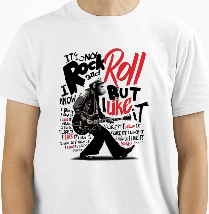 Rock Roll Macaco com guitarra 