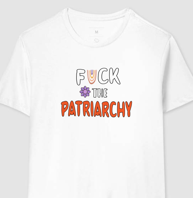 Camiseta Estampada Fuck the Patriarchy
