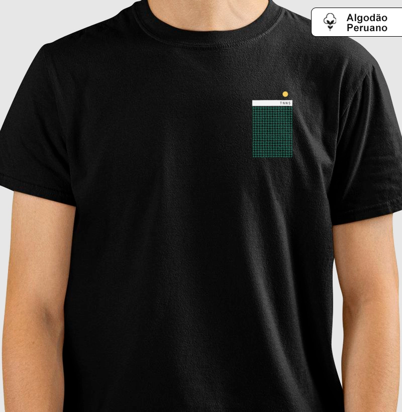 Camiseta Algodão Peruano Rede