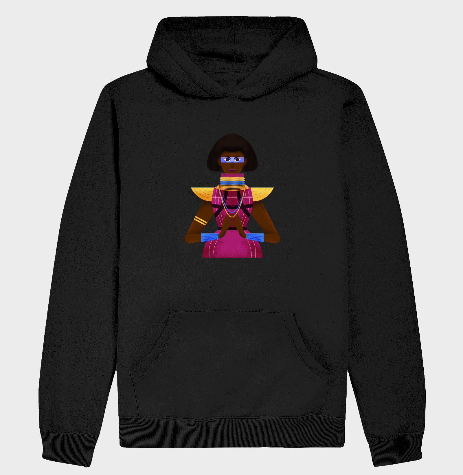Camiseta Original Afrofuturismo Colar