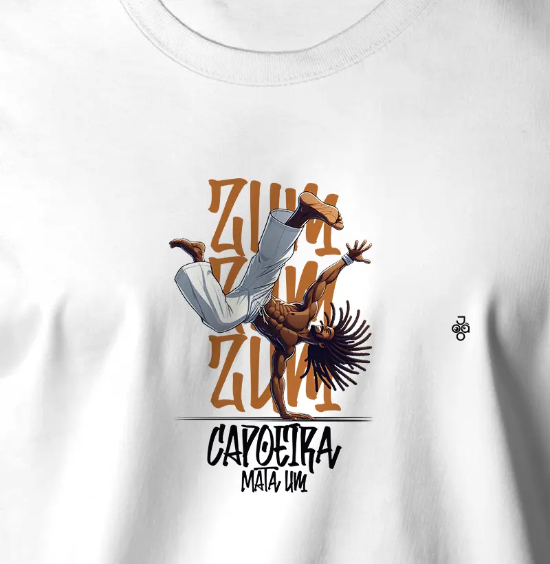 Camiseta Capoeira mata Um