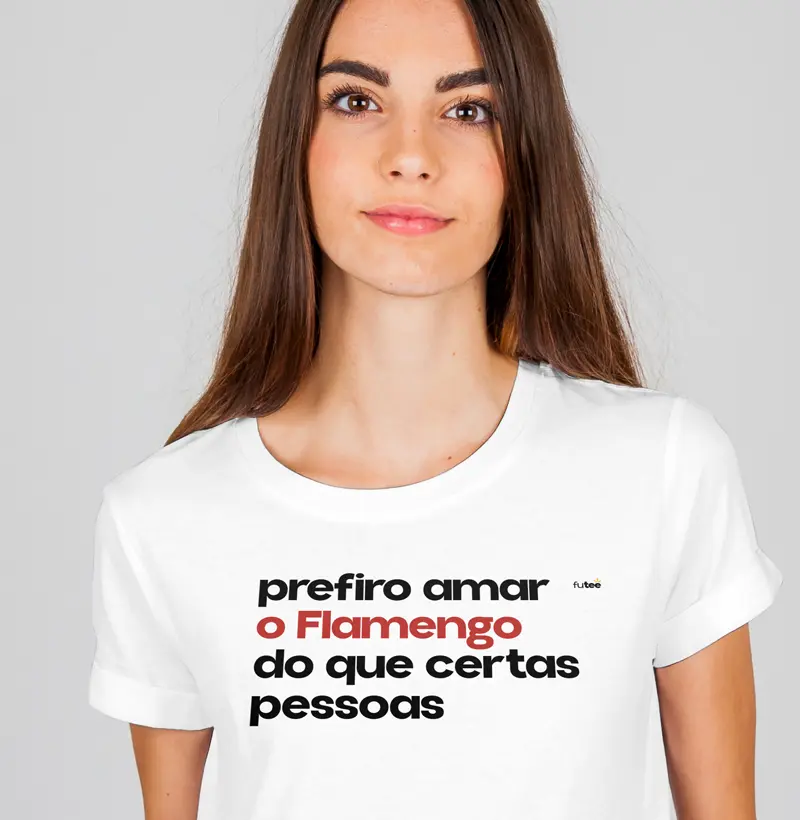 Prefiro amar o Flamengo do que certas pessoas
