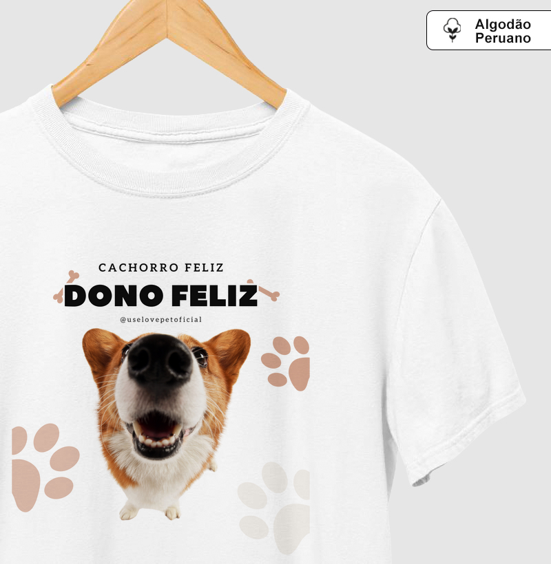 Cachorro Feliz - Dono Feliz