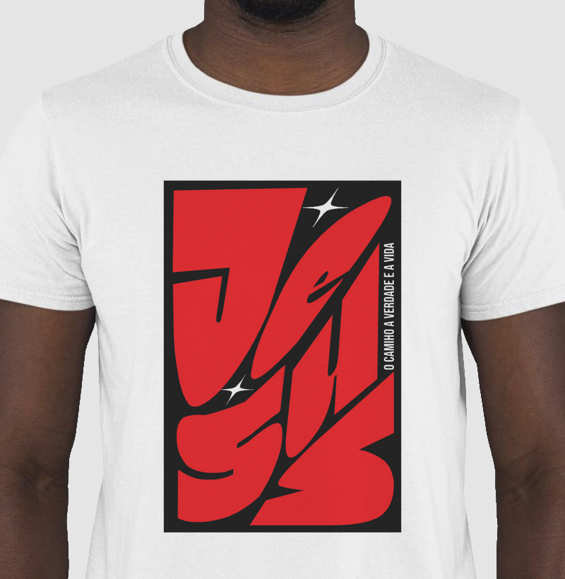 Camiseta Jesus, o Caminho a verdade e a vida.