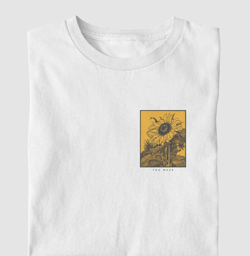 Girassol amarelo