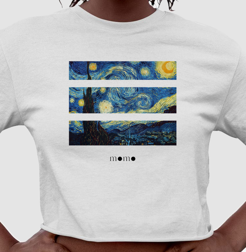 Noite Estrelada van Gogh Cropped