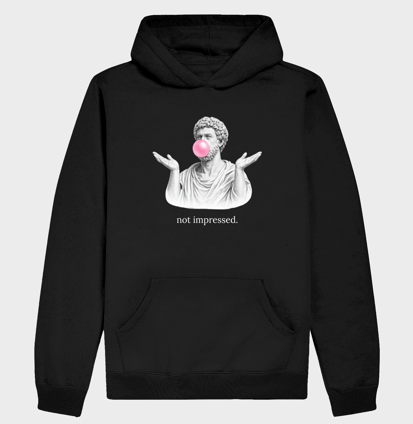 Camiseta Estoicismo "not impressed"