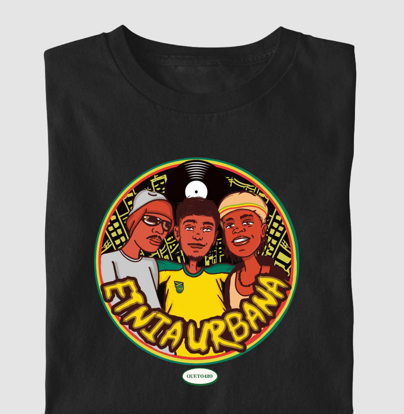 CAMISA GUETO420 COLAB ETNIA URBANA