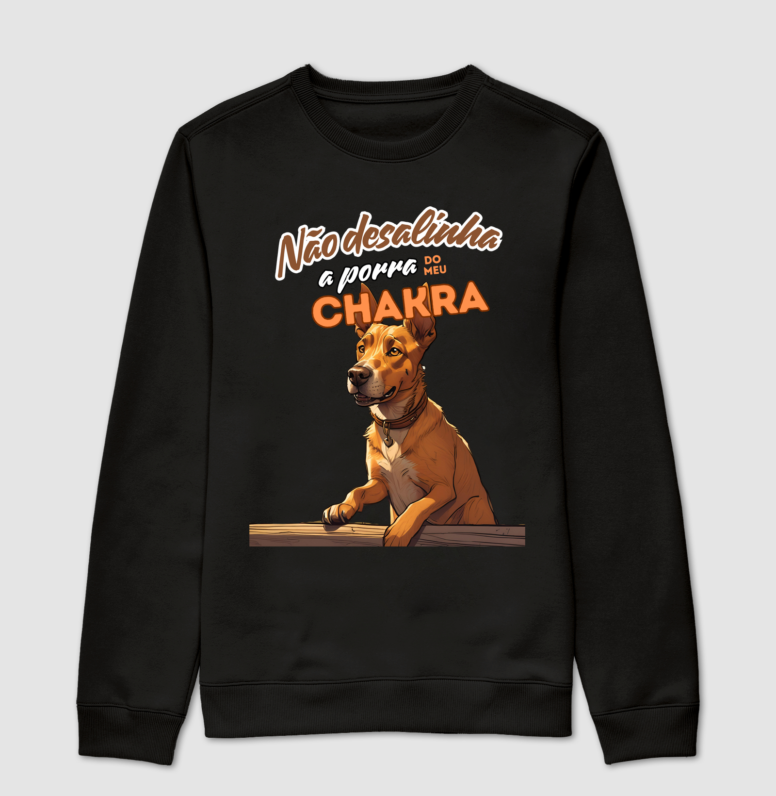 Não desalinha meu chakra!