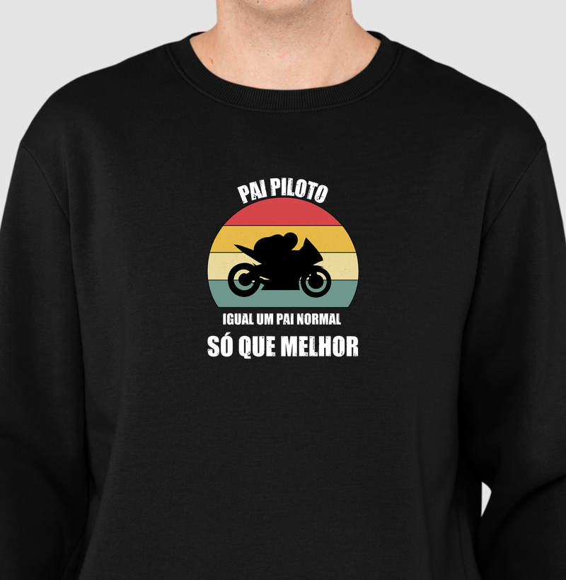 Pai piloto, igual um pai normal, só que melhor