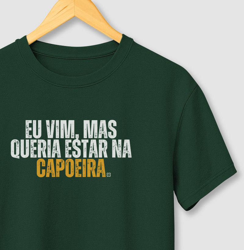 EU VIM, MAS QUERIA ESTAR NA CAPOEIRA