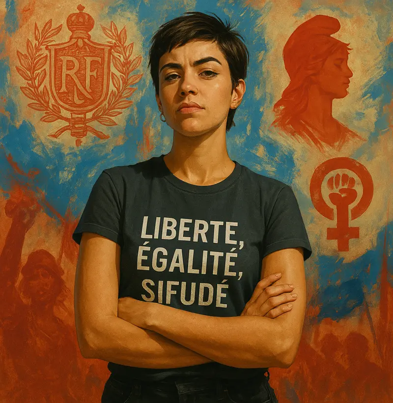 “Liberte, Igualite, Sifude” 